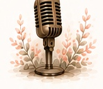 Vintage microphone representing contemporary songs