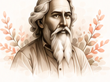 Portrait of Rabindranath Tagore